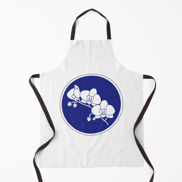 Item preview, Vintage Blue Botanical Floral Motif in Round Frame - 33 designed and sold by ivyysophia.