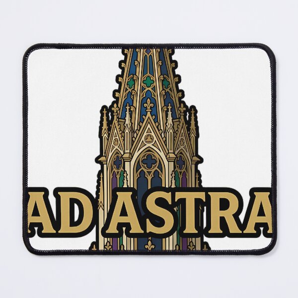 Item preview, Gothic Cathedral Spire Ad Astra - Architecture Emblem designed and sold by IllumeInk.