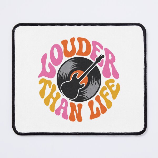 Item preview, Groovy 70s Bubble Lettering Vinyl Guitar Art designed and sold by cannsuh.