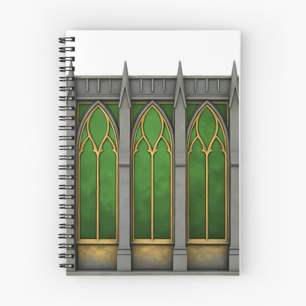 Item preview, Gothic Cathedral Cloister - Carved Arch Emblem designed and sold by IllumeInk.