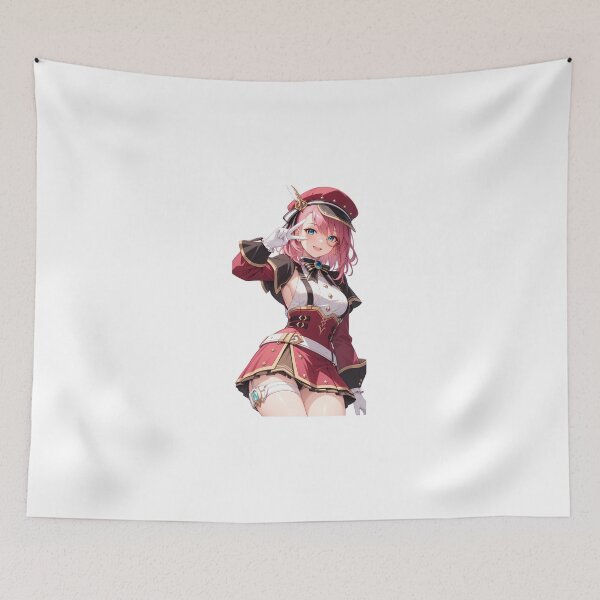 Item preview, Charlotte Genshin Impact Fanart | Pink Hair Fontaine Reporter designed and sold by iloveanimechibi.