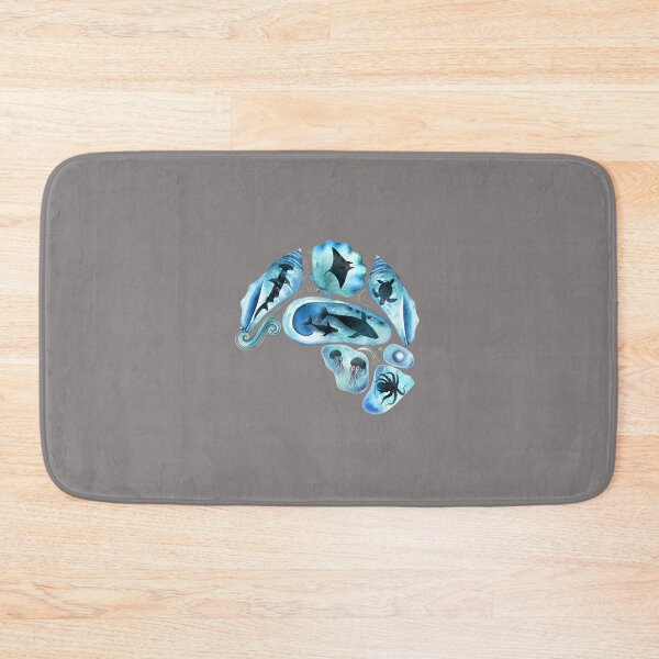 Item preview, Ocean Mandala Shell Aquarium Design-65 designed and sold by KunigundeBlank.