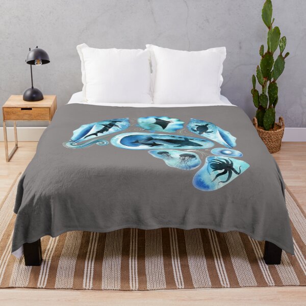 Item preview, Ocean Mandala Shell Aquarium Design-65 designed and sold by KunigundeBlank.