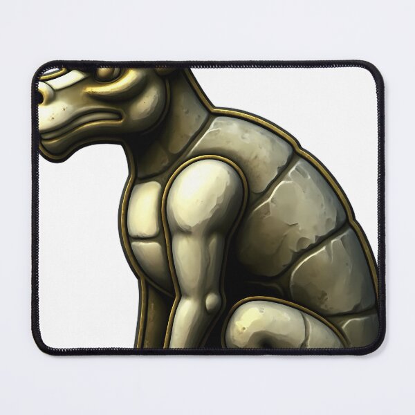 Item preview, Gothic Stone Gargoyle - Carved Beast Emblem designed and sold by IllumeInk.