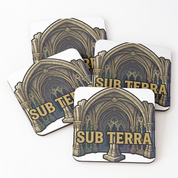 Item preview, Gothic Crypt Vault Sub Terra - Stone Emblem designed and sold by IllumeInk.