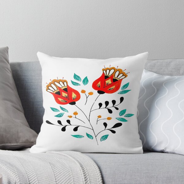 Item preview, Folk Art Tulip  designed and sold by ViaARTfactory.