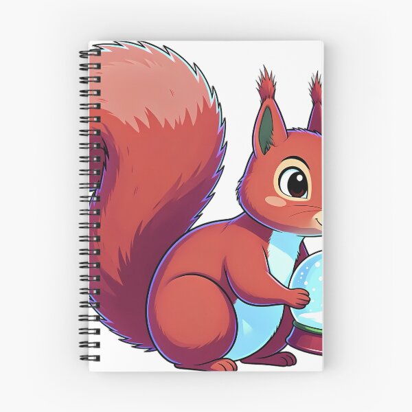Item preview, Cute Christmas Snow Globe Red Squirrel Holding a Snow Globe designed and sold by pumsquare.
