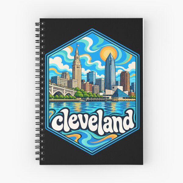 Item preview, Cleveland Ohio Trippy Travel designed and sold by TomFrontierArt.
