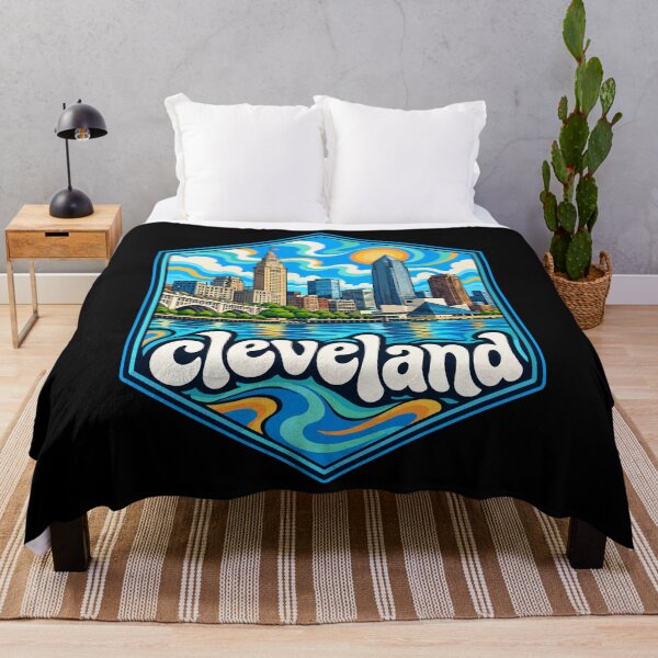 Item preview, Cleveland Ohio Trippy Travel designed and sold by TomFrontierArt.