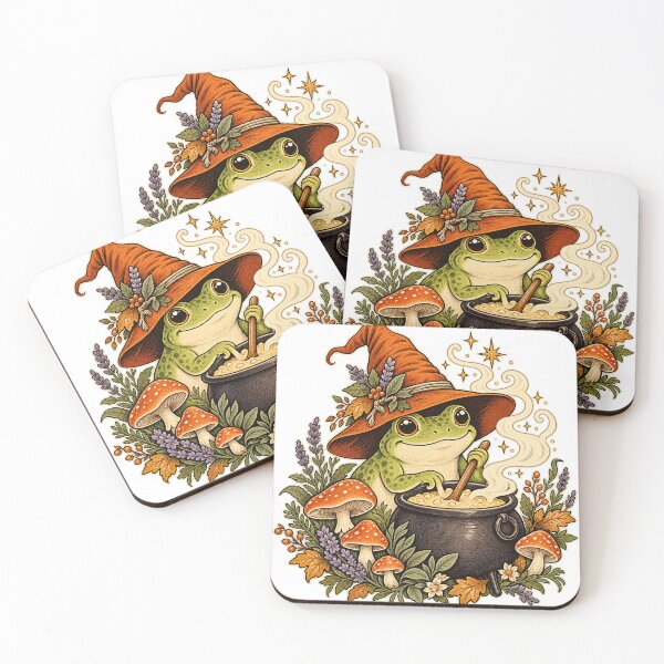 Item preview, Witch Frog Brewing Autumn Magic designed and sold by NewAgeNexus.