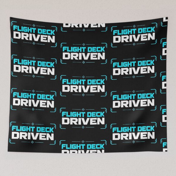 Item preview, Flight Deck Driven Aviation Pilot Crew Shirt designed and sold by StudioBilly3000.