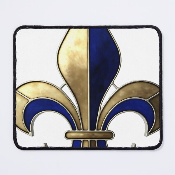 Item preview, Stained Glass Lily - Fleur de Lis Gothic Emblem designed and sold by IllumeInk.