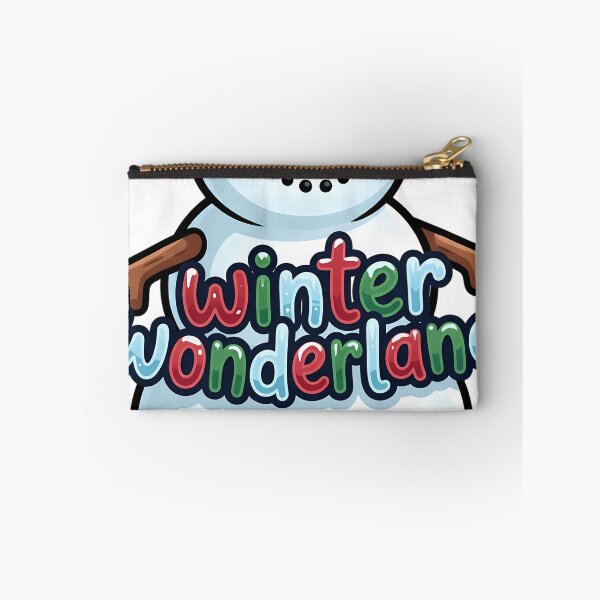 Item preview, Cute Christmas Snowman Built From Three Round Snowballs - Winter Wonderland designed and sold by pumsquare.