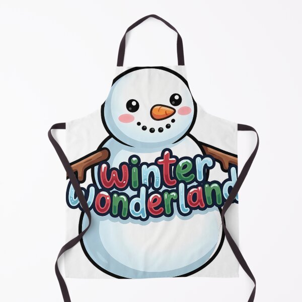 Item preview, Cute Christmas Snowman Built From Three Round Snowballs - Winter Wonderland designed and sold by pumsquare.