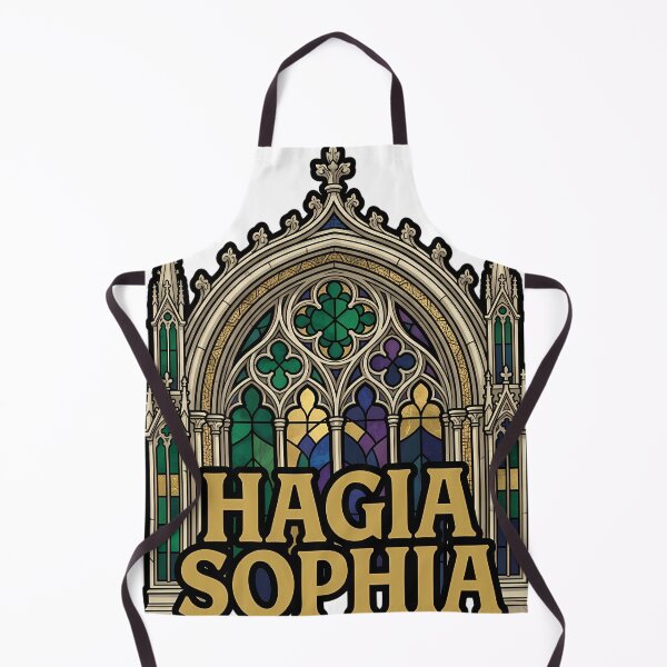 Item preview, Byzantine Arch Hagia Sophia - Gothic Glass Emblem designed and sold by IllumeInk.