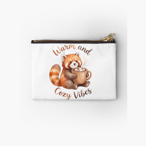 Item preview, Warm Cozy Vibes Red Panda Watercolor Art designed and sold by Digitalphoto4u.