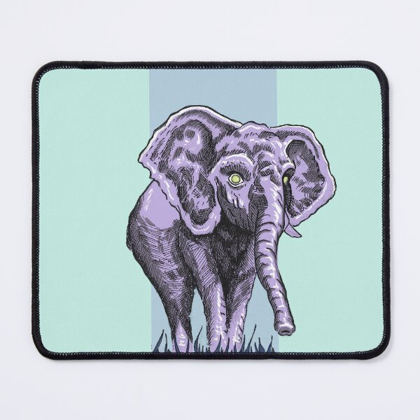 Item preview, Elephant Portrait | Vintage Wildlife Art | Nature Illustration designed and sold by Half Mess.