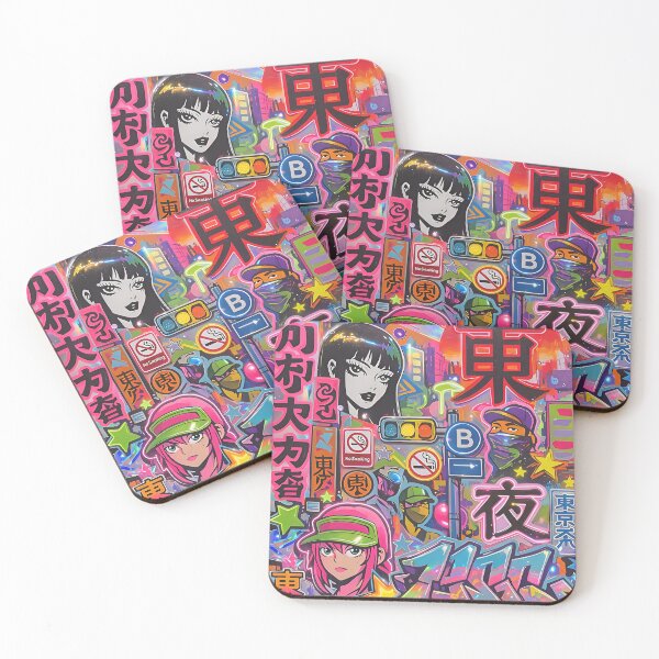 Item preview, Tokyo Neon Street Spirit – Japanese Graffiti designed and sold by RH Design Lab.