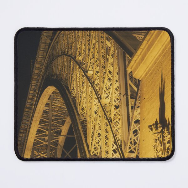 Item preview, Dom Luís I Bridge at night designed and sold by kohlenjunge.