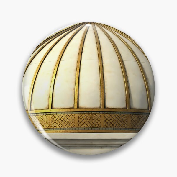 Item preview, Byzantine Dome - Ribbed Gold Mosaic Gothic Emblem designed and sold by IllumeInk.
