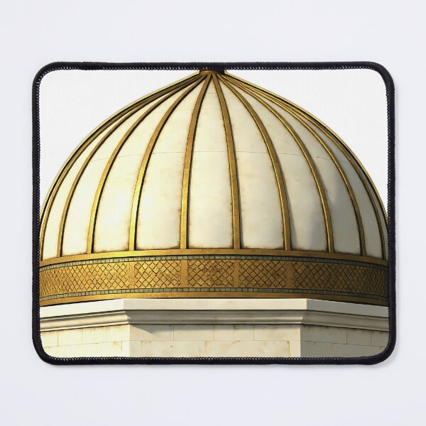Item preview, Byzantine Dome - Ribbed Gold Mosaic Gothic Emblem designed and sold by IllumeInk.