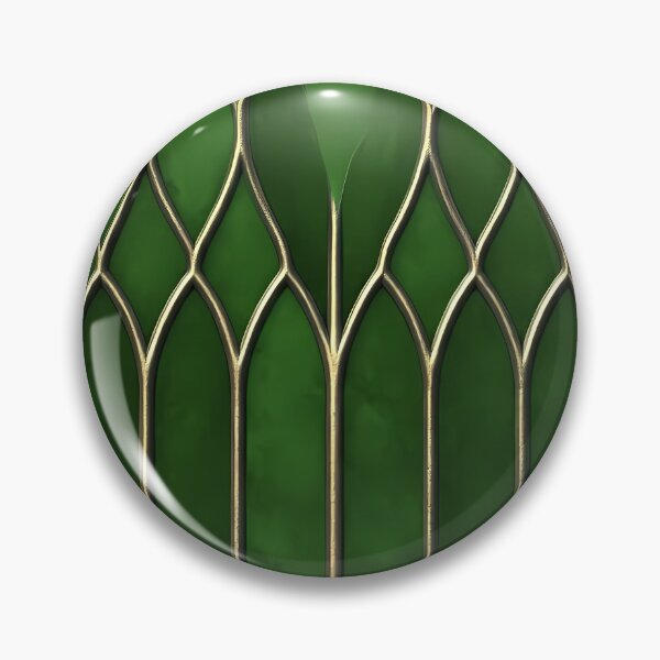 Item preview, Gothic Pointed Arch - Opaque Glass Emblem designed and sold by IllumeInk.