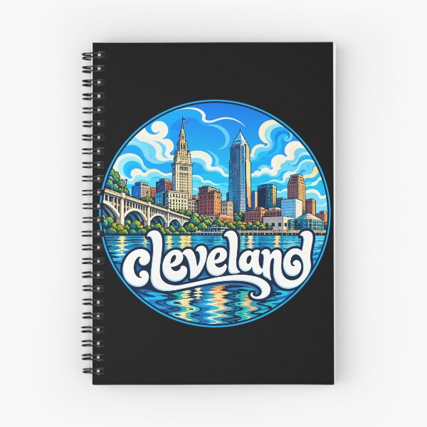 Item preview, Cleveland City Ohio Trippy Travel designed and sold by TomFrontierArt.