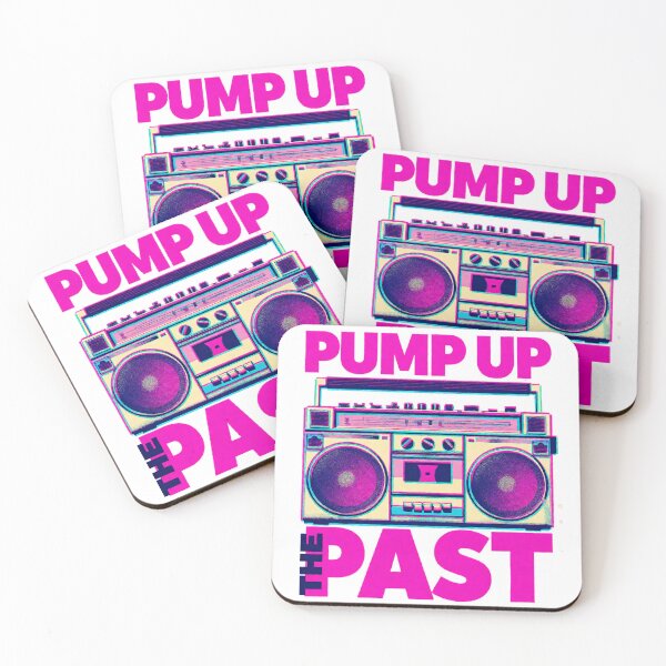 Item preview, Retro Boombox Cassette Deck Pump Up the Past Art designed and sold by cannsuh.