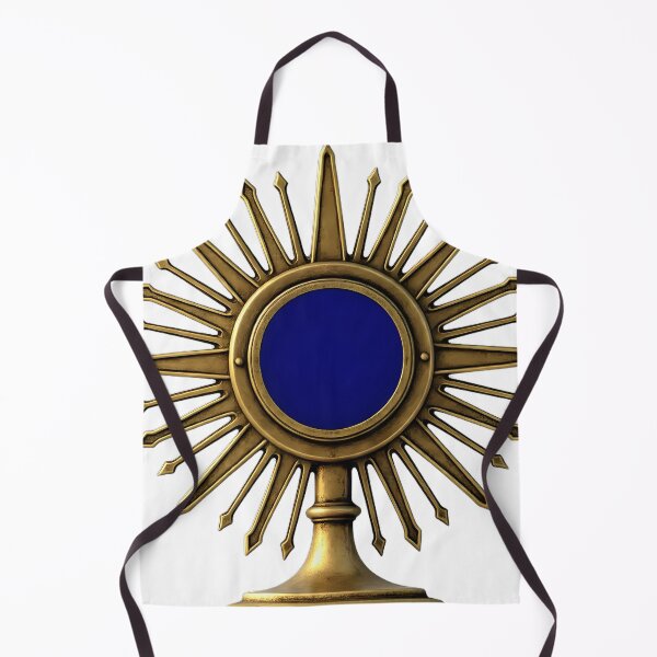 Item preview, Gothic Gold Monstrance - Sunburst Reliquary Emblem designed and sold by IllumeInk.