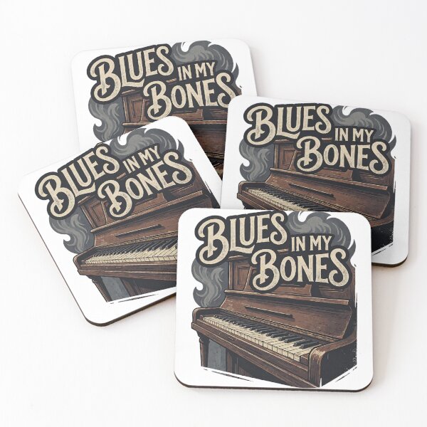 Item preview, Weathered Upright Piano Blues in My Bones Art designed and sold by cannsuh.