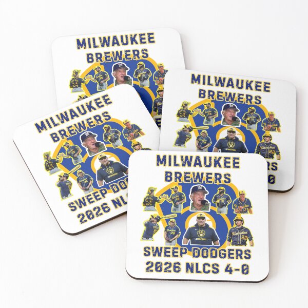 Item preview, Milwaukee Brewers Sweep Dodgers  designed and sold by WoodburyLake.