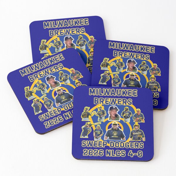 Item preview, Milwaukee Brewers Sweep Dodgers  designed and sold by WoodburyLake.