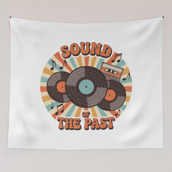 Item preview, Retro Sunburst Vinyl Cassette Sound of the Past designed and sold by cannsuh.