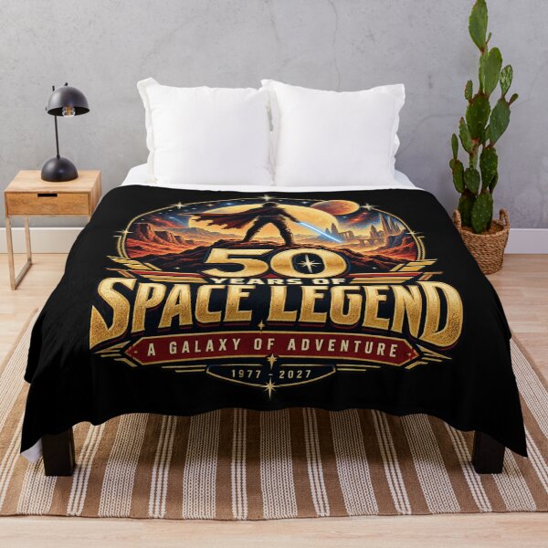 Item preview, 50 Years of Space Legend 1977–2027 – Vintage Galactic Adventure designed and sold by dhmnee.