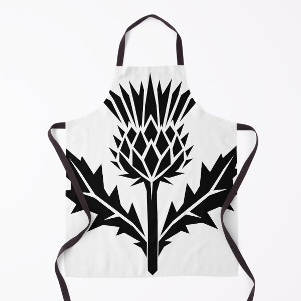 Item preview, Scottish Thistle – Angular Botanical Art designed and sold by matybrak.