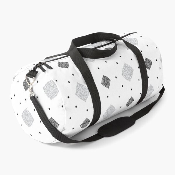 Item preview, Delicate floral pattern small in grey and black designed and sold by Quiet Waters Design.