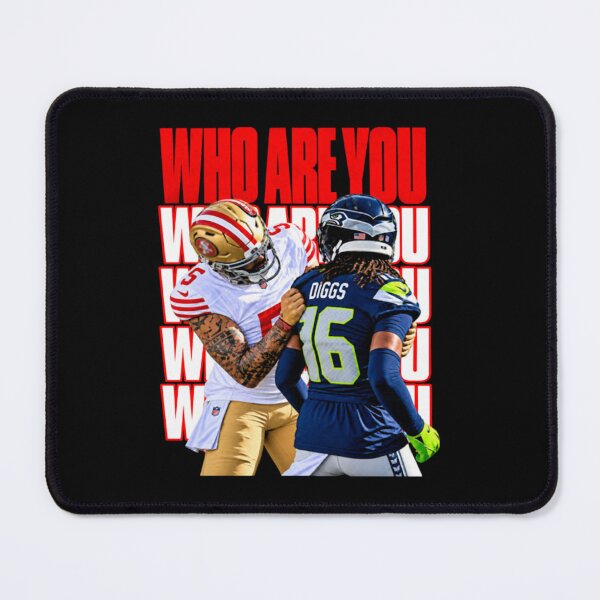 Item preview, Who Are You Football Mike Evans Vs Trevon Diggs Viral Moment designed and sold by BartholomewAsh.