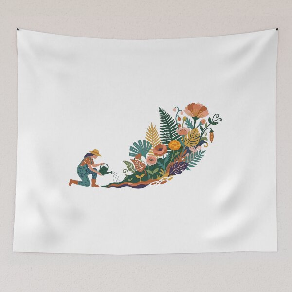 Item preview, grow a garden — Layered paper cut Artwork designed and sold by DigitalGraphic1.