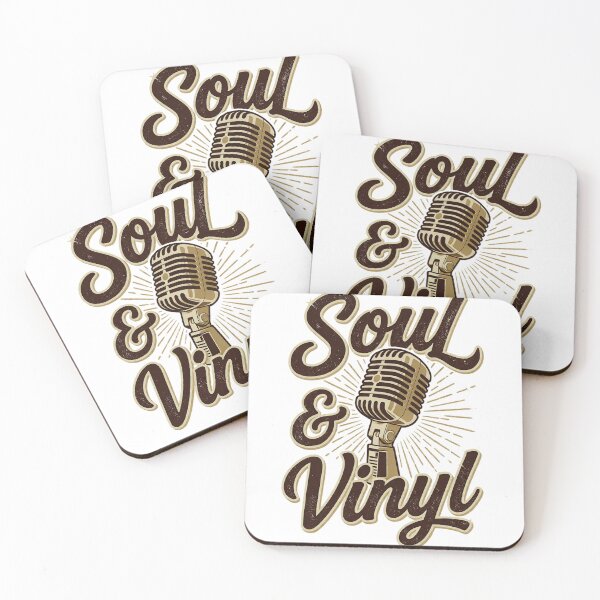 Item preview, Vintage Microphone Soul and Vinyl Retro Script Art designed and sold by cannsuh.