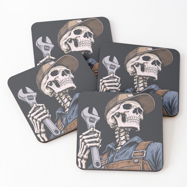 Item preview, Mechanic Skeleton  designed and sold by CreepyCornerArt.