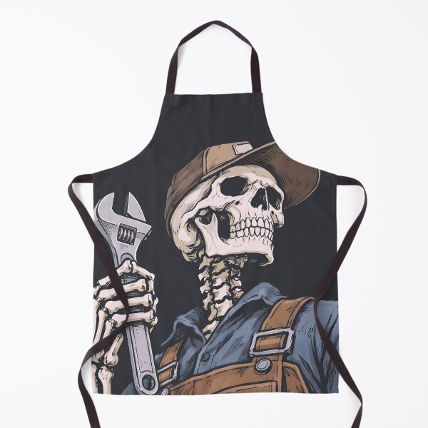 Item preview, Mechanic Skeleton designed and sold by CreepyCornerArt.