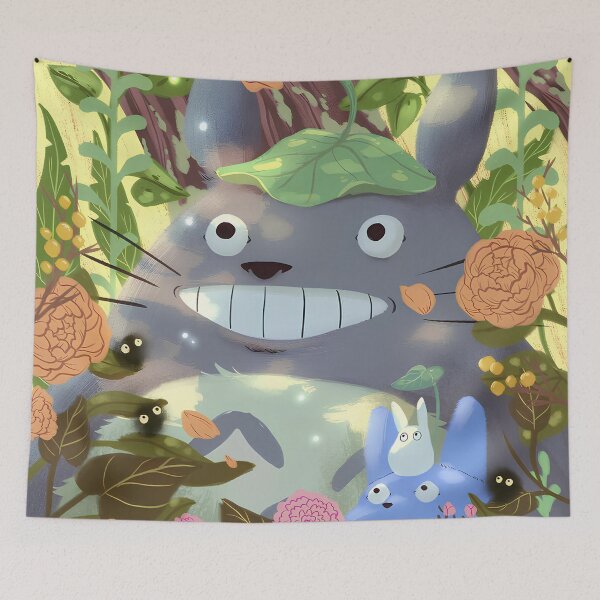 Item preview, Cute smile art monster [[thetotoro]] go -%[ghiblis]%- aways dragon designed and sold by Sazqonexshop.