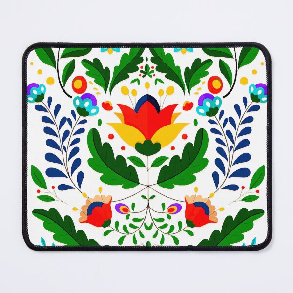 Item preview, Folk Art Flowers designed and sold by ViaARTfactory.