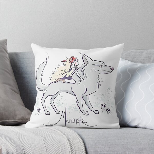 Item preview, Cute art girl [[themomonoke]] ride -%[ghiblis]%- wolf aways  designed and sold by Sazqonexshop.