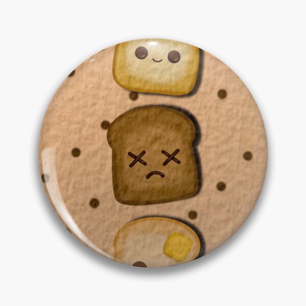 Item preview, Cute Kawaii Toast Bread Characters Set designed and sold by Sucha art.