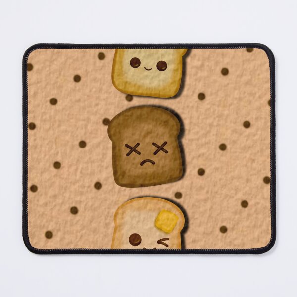Item preview, Cute Kawaii Toast Bread Characters Set designed and sold by Sucha art.