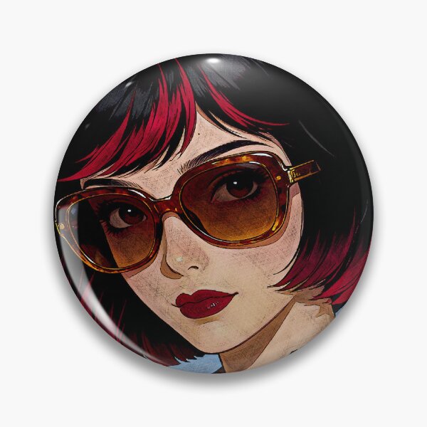 Item preview, Vintage 70s Retro Sunglasses Chic designed and sold by Hen-C-Art.