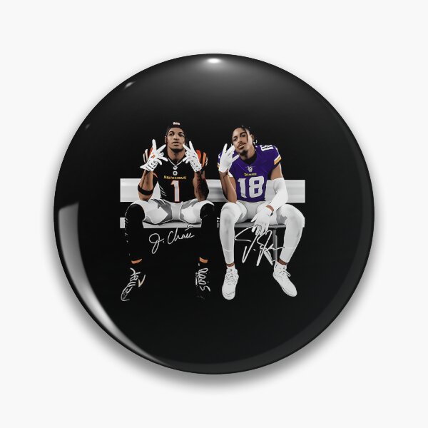 Item preview, Justin Jefferson  JaMarr Chase designed and sold by EvanCalloway.