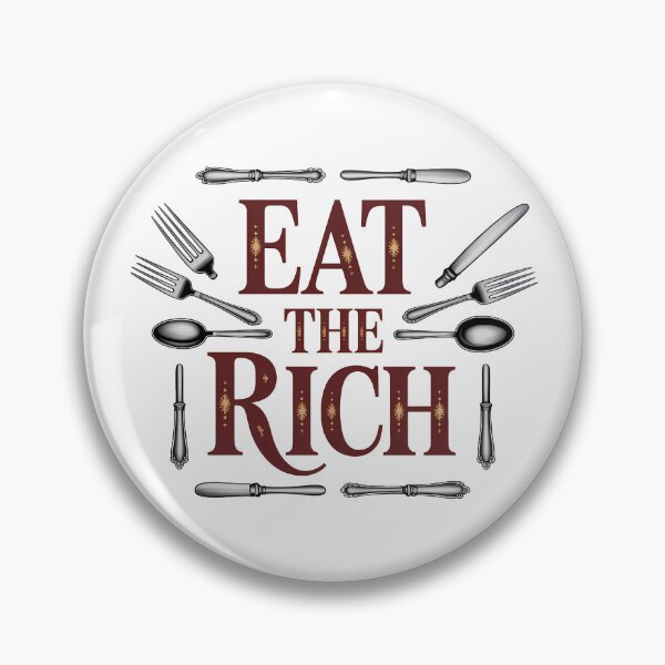 Item preview, Eat The Rich — Orca Meme Political Design designed and sold by LoFizzy.