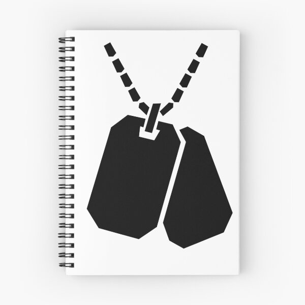 Item preview, Military Dog Tags – Minimalist Geometric Art designed and sold by matybrak.